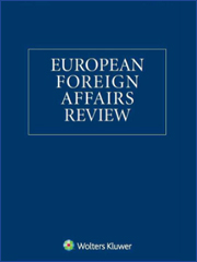 Suspicious Neighbour: Russia's Role in the Quest for the EU's Strategic Autonomy // European Foreign Affairs Review. 2022. Vol. 27, Special Issue. P. 121-136. DOI 10.54648/EERR2022014.